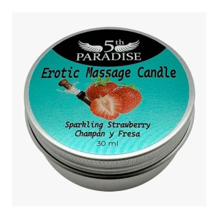 Erotic Massage Candle Sparkling Strawberry 30ml 5TH PARADISE - Boys of Toys Sp. z o.o.