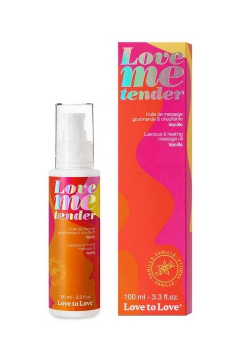 LOVE ME TENDER - MASSAGE OIL - VANILLA 100ML / 3.3FL.OZ. DORCELl - Lovely Planet