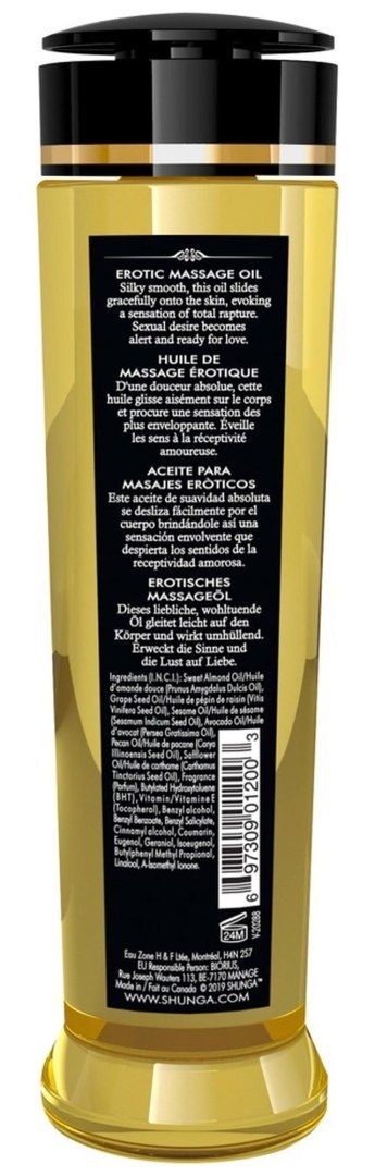 Massage Oil Aphrodisia ROSE PETALS Shunga - EAU ZONE