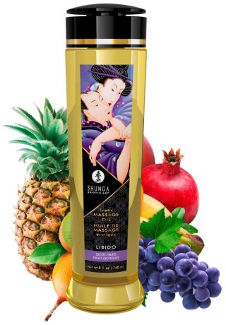 Massage Oil Libido EXOTIC FRUITS Shunga - EAU ZONE