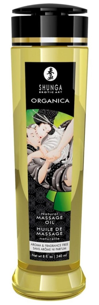 Massage Oil Organica AROMA & FRAGRANCE FREE Shunga - EAU ZONE