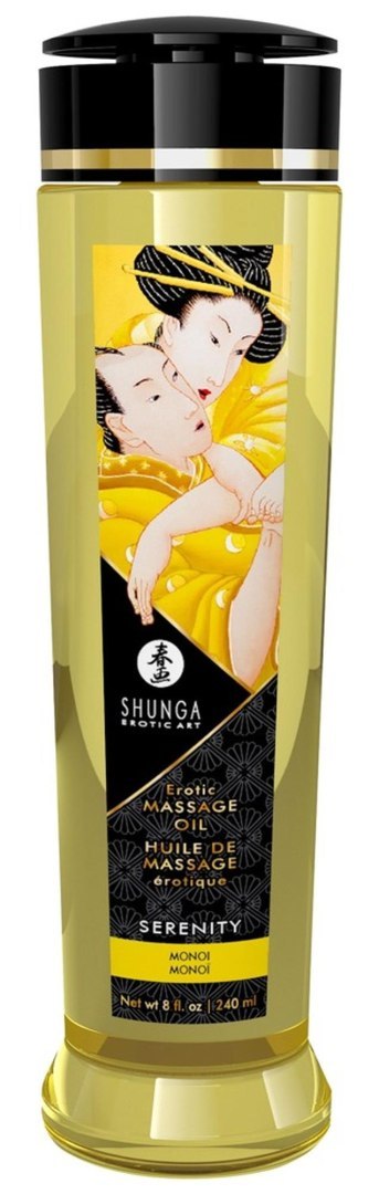 Massage Oil Serenity MONOI Shunga - EAU ZONE