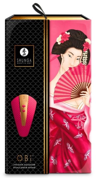 OBI Intimate Massager Raspberry Shunga - EAU ZONE