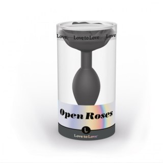 OPEN ROSES L SIZE - BLACK ONYX DORCELl - Lovely Planet