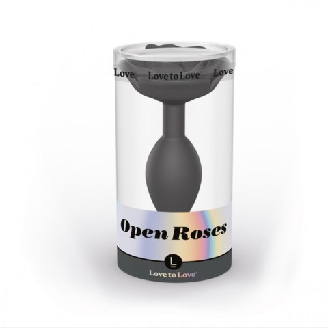 OPEN ROSES L SIZE - BLACK ONYX DORCELl - Lovely Planet