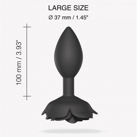 OPEN ROSES L SIZE - BLACK ONYX DORCELl - Lovely Planet