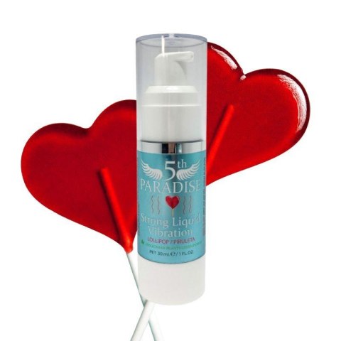 Strong Liquid Vibration Lollipop 5th PARADISE 30 ml 5TH PARADISE - Boys of Toys Sp. z o.o.