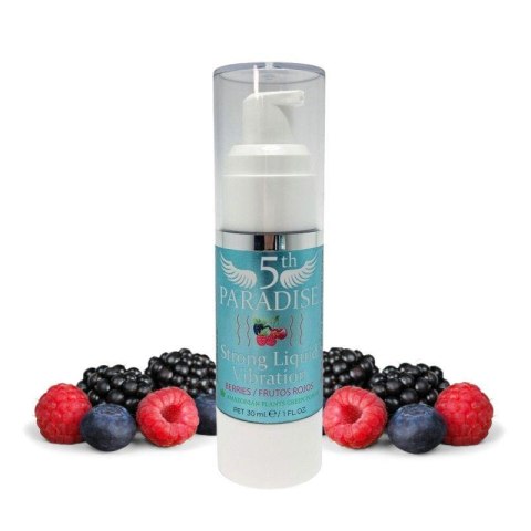 Strong Liquid Vibration Red Fruits 5th PARADISE 30 ml 5TH PARADISE - Boys of Toys Sp. z o.o.