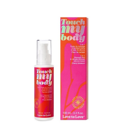 TOUCH MY BODY - MASSAGE & LUBRICANT -CHERRY BLOSSOM 100ML / 3.3FL.OZ. DORCELl - Lovely Planet
