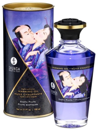 Warming Oil Exotic Fruits Shunga - EAU ZONE