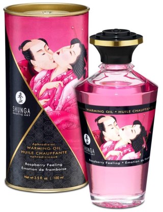 Warming Oil Raspberry Feeling Shunga - EAU ZONE