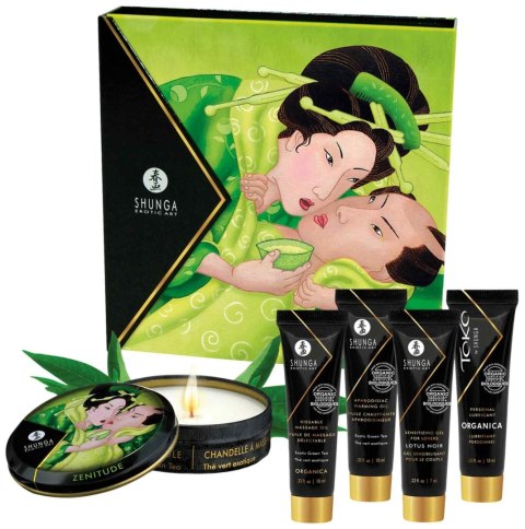 Geisha's Secret Kit Organica Exotic Green Tea Shunga - EAU ZONE
