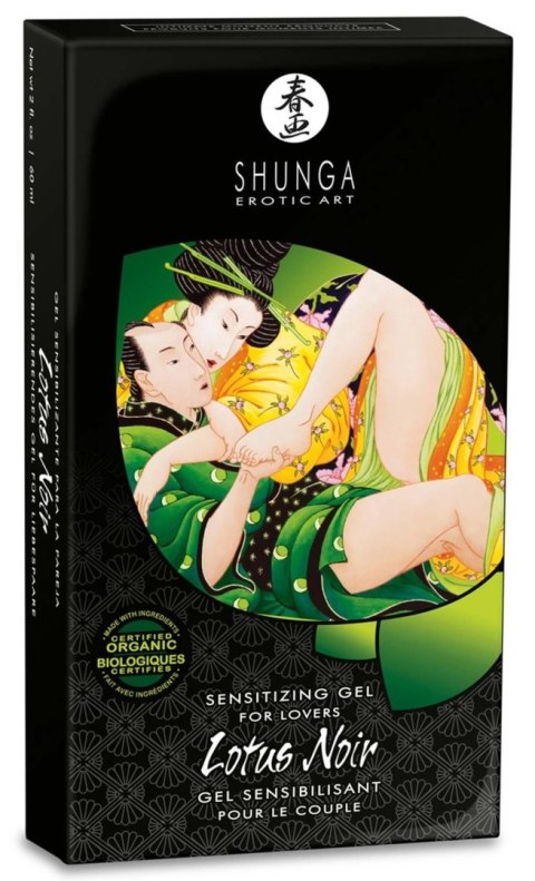 Lotus Noir 60ml Shunga - EAU ZONE