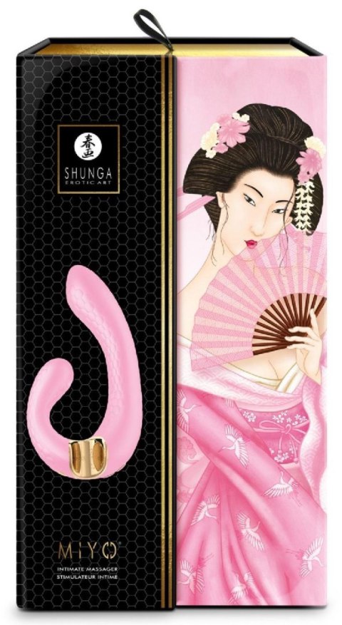 MIYO Intimate Massager Light Pink Shunga - EAU ZONE
