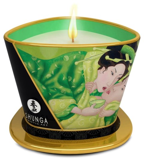 Massage Candle Exotic Green Tea Shunga - EAU ZONE