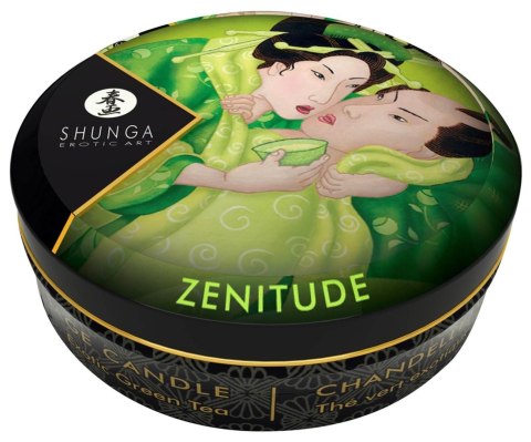 Mini Massage Candle Exotic Green Tea Shunga - EAU ZONE