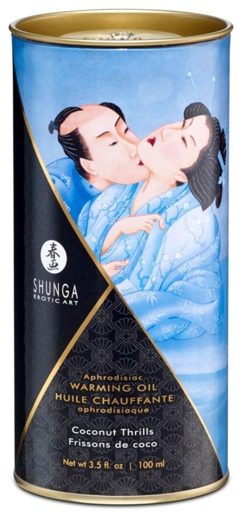 Warming Oil Coconut Thrills Shunga - EAU ZONE