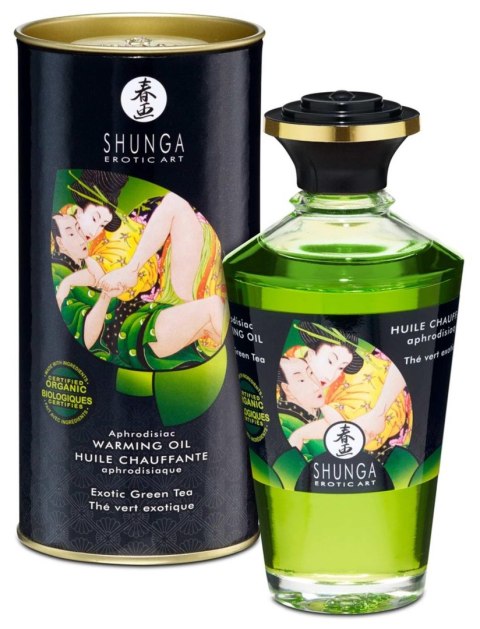 Warming Oil Exotic Green Tea Shunga - EAU ZONE