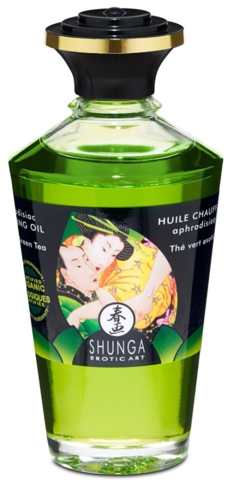 Warming Oil Exotic Green Tea Shunga - EAU ZONE