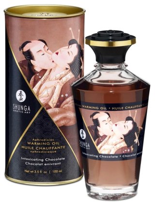 Warming Oil Intoxicating Chocolate Shunga - EAU ZONE