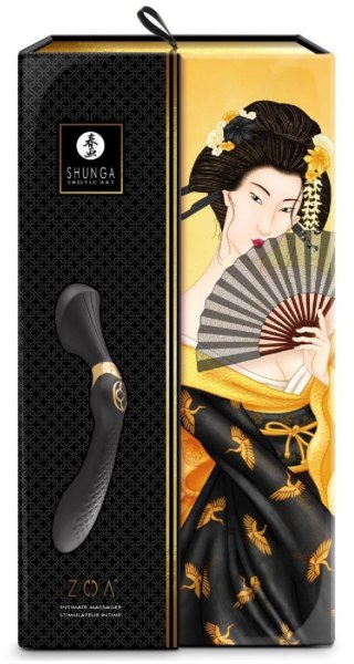 ZOA Intimate Massager Black Shunga - EAU ZONE
