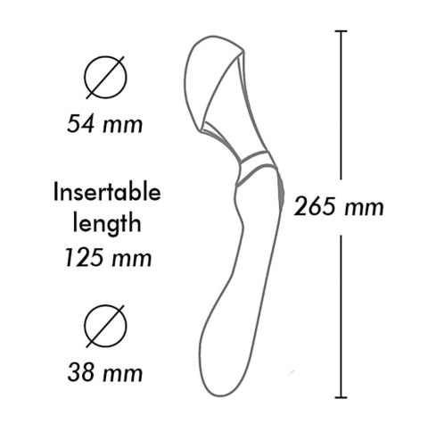ZOA Intimate Massager Black Shunga - EAU ZONE