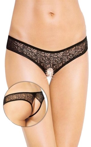 G-String 2446 - black S/M Softline - Boys of Toys Sp. z. o.o.