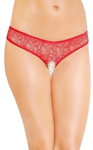 G-String 2446 - red M/L Softline - Boys of Toys Sp. z. o.o.
