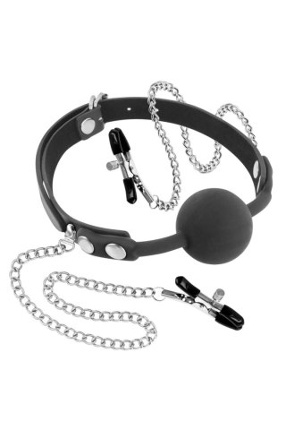 GAG NIPPLE CLIPS BLACK Comcorde - SAS EDITIONS CONCORDE