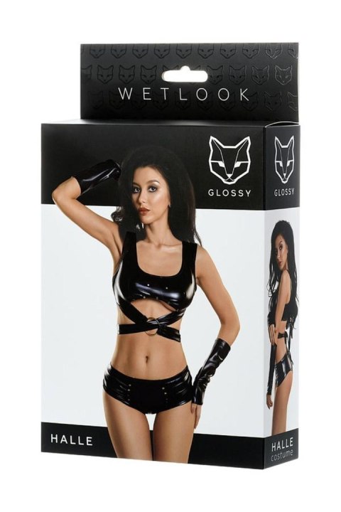 Glossy Sexy set of 3 HALLE - black S GLOSSY - Boys of Toys Sp. z o.o. (dystrybutor)