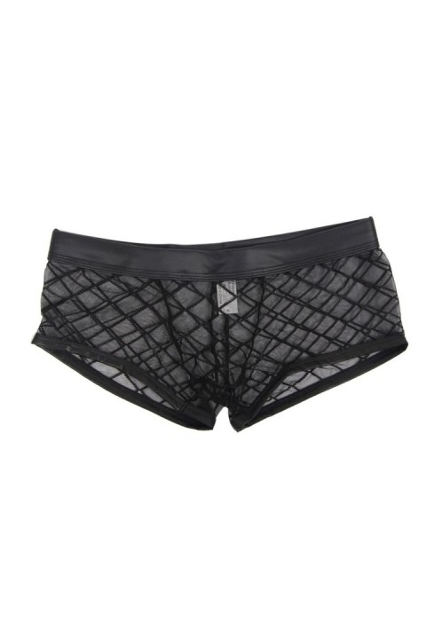 MEN'S BOXERS MP056 BLACK (Size: S) Comcorde - SAS EDITIONS CONCORDE