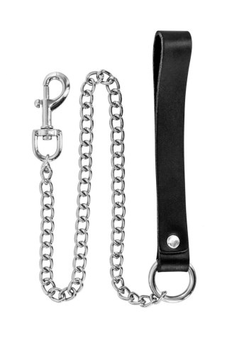 METAL LEASH WITH COW LEATHER WRIST Comcorde - SAS EDITIONS CONCORDE