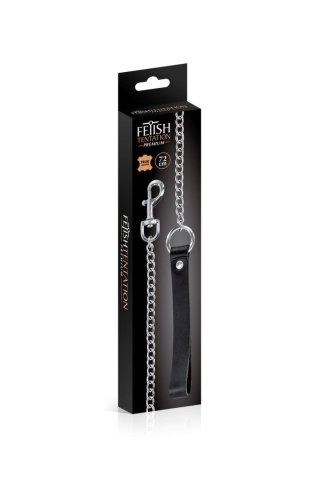 METAL LEASH WITH COW LEATHER WRIST Comcorde - SAS EDITIONS CONCORDE