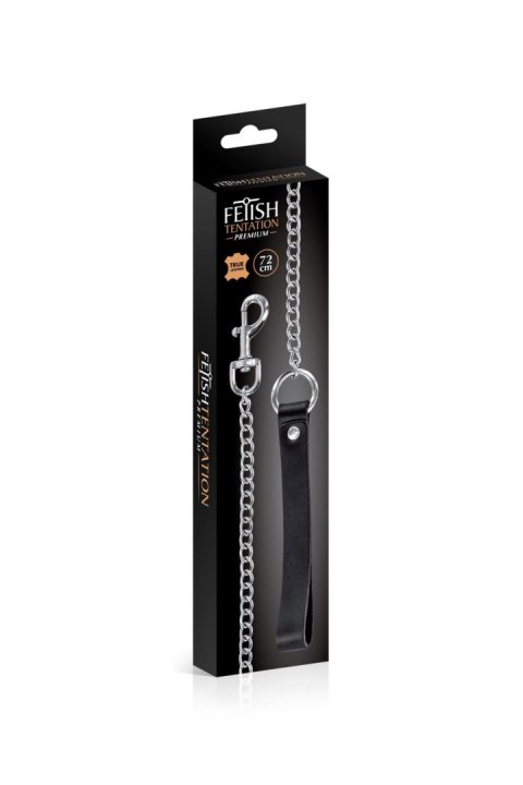 METAL LEASH WITH COW LEATHER WRIST Comcorde - SAS EDITIONS CONCORDE