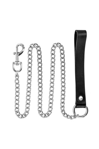 METAL LEASH WITH COW LEATHER WRIST Comcorde - SAS EDITIONS CONCORDE