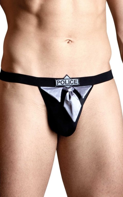 Mens thongs 4490 - black S/L Softline - Boys of Toys Sp. z. o.o.