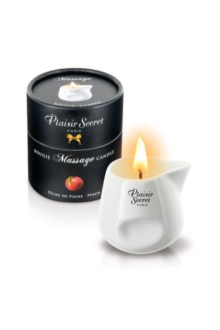 PEACH MASSAGE CANDLE 80ML Comcorde - SAS EDITIONS CONCORDE