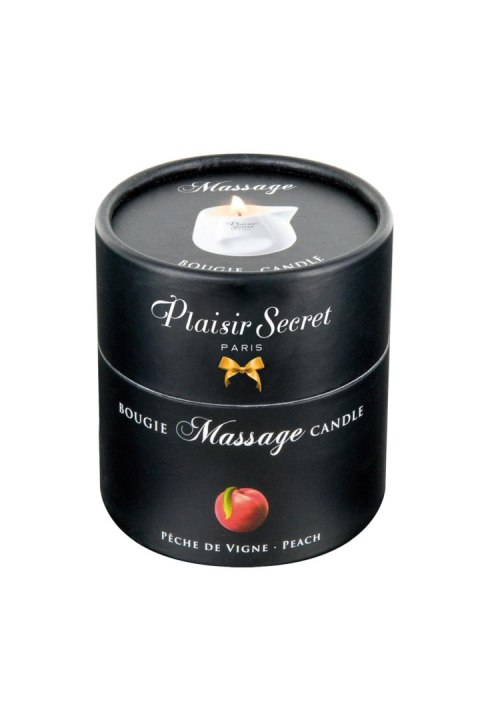PEACH MASSAGE CANDLE 80ML Comcorde - SAS EDITIONS CONCORDE