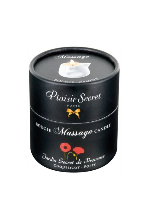 POPPY MASSAGE CANDLE 80ML Comcorde - SAS EDITIONS CONCORDE