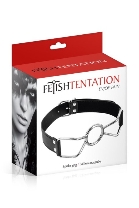 SPIDER OPEN MOUTH GAG BLACK Comcorde - SAS EDITIONS CONCORDE