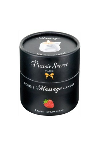 STRAWBERRY MASSAGE CANDLE 80ML Comcorde - SAS EDITIONS CONCORDE