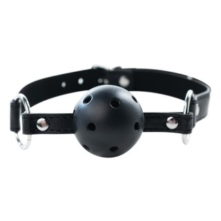 Black breathable ball gag with adjustable
strap. Fantasy - Boys of Toys Sp. z. o.o. (dystrybutor)