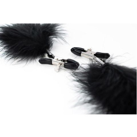 Feather nipple clamps with adjustable
pressure, and soft comfortable pads Fantasy - Boys of Toys Sp. z. o.o. (dystrybutor)