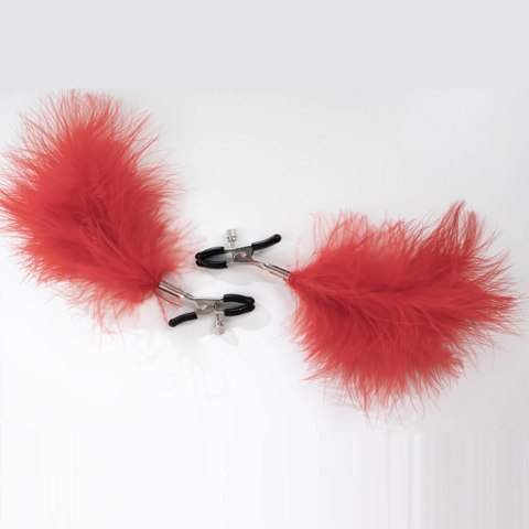 Feather nipple clamps with adjustable
pressure, and soft comfortable pads Fantasy - Boys of Toys Sp. z. o.o. (dystrybutor)