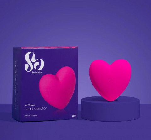 Je t'aime Couple's Heart Vibrator So Divine - Boys of Toys Sp. z o.o. (dystrybutor)