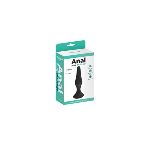 ANAL PLUG Black large Fantasy - Boys of Toys Sp. z. o.o. (dystrybutor)