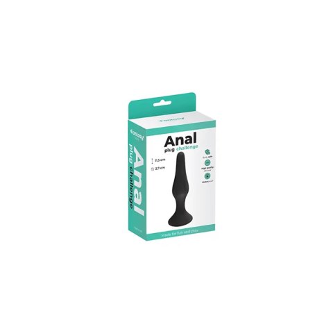ANAL PLUG Black medium Fantasy - Boys of Toys Sp. z. o.o. (dystrybutor)