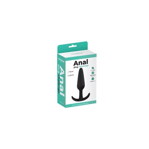 ANAL PLUG Black medium Fantasy - Boys of Toys Sp. z. o.o. (dystrybutor)