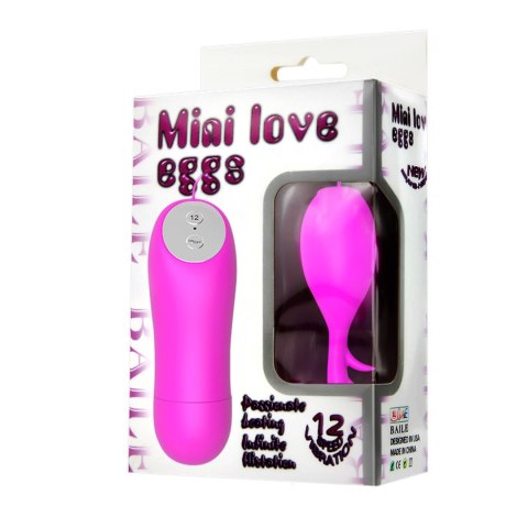 BAILE- Mini love egg, 12 vibration functions Baile - Boys of Toys Sp. z. o.o. (dystrybutor)