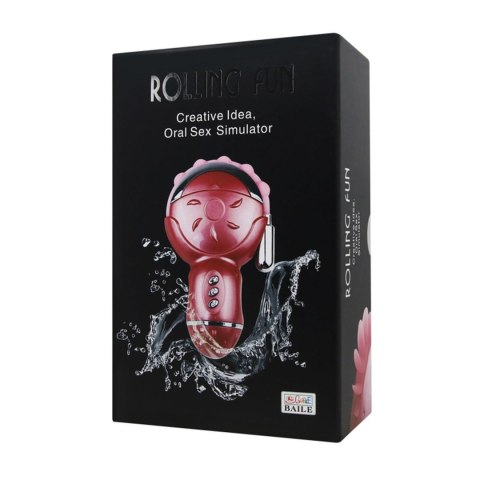 BAILE- ROLLING FUN, 12 vibration functions 6 rotation functions Bendable Baile - Boys of Toys Sp. z. o.o. (dystrybutor)